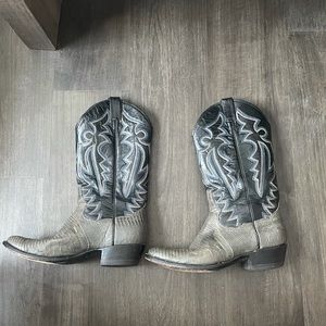 Men’s Panhandle Slim lizard Skin Boots 8.5